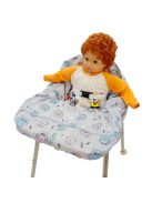 Vízálló kötött szövet bevásárlókocsi üléshuzat