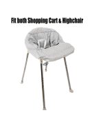 Vízálló kötött szövet bevásárlókocsi üléshuzat