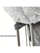 Vízálló kötött szövet bevásárlókocsi üléshuzat