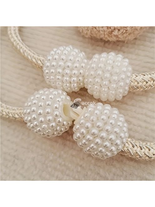 Aranyos Macis Függönykötő Gyöngy