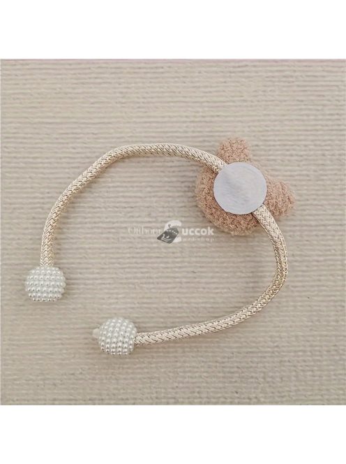 Aranyos Macis Függönykötő Gyöngy