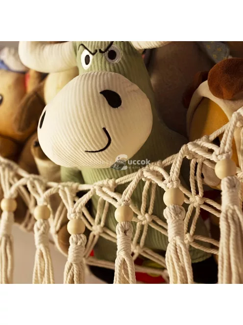 Akasztható plüss függőágy