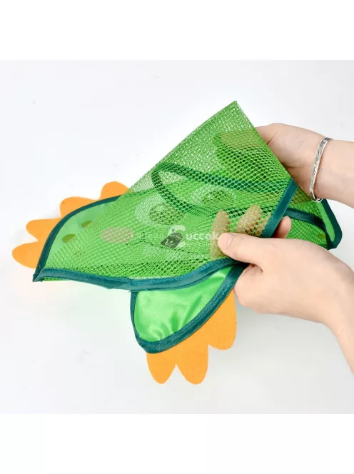 Dinoszauruszos hálós játéktáska