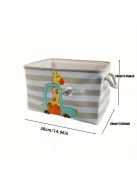 Nagyméretű oroszlán mintájú összecsukható szennyeskosár