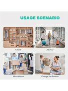 4 darab porszívóval zárható vacuumos tárolózacskó