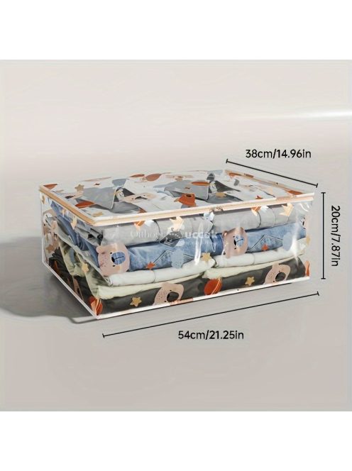 Extra-Vastag Átlátszó Tárolózsák Ruhákhoz