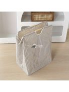 Helytakarékos nagy összecsukható szennyeskosár fogantyúkkal