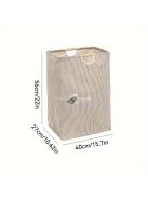 Helytakarékos nagy összecsukható szennyeskosár fogantyúkkal