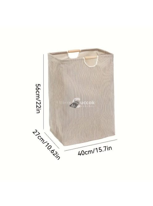 Helytakarékos nagy összecsukható szennyeskosár fogantyúkkal