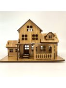 3D-s fa kirakós játék