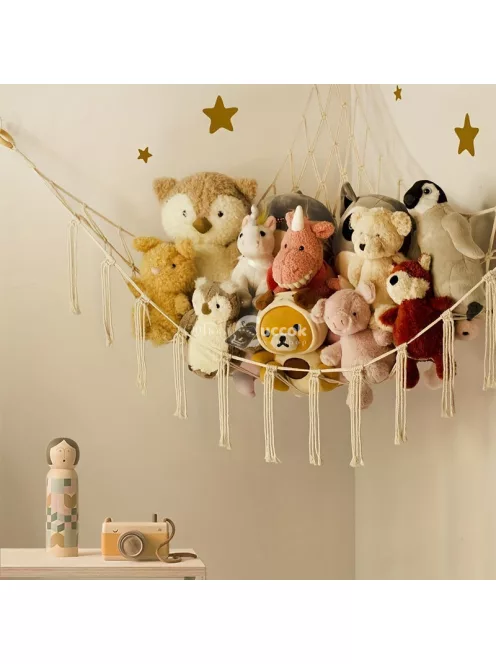 Tágas Tárolóháló Plüssjátékoknak