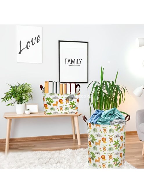 Fémvázas szövet tároló fogantyúval