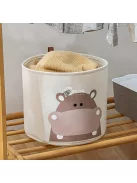 Nagy Kapacitású Filc Játéktároló Kosár