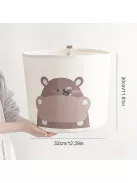 Nagy Kapacitású Filc Játéktároló Kosár