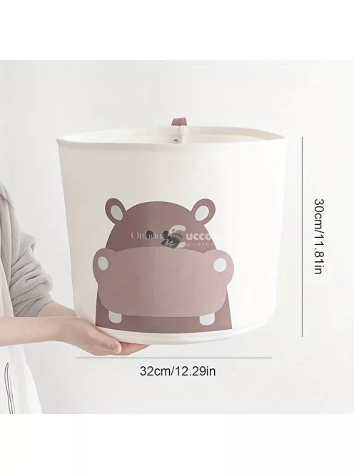 Nagy Kapacitású Filc Játéktároló Kosár