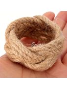 6 darabos tengerészeti kötél szalvétagyűrű készlet