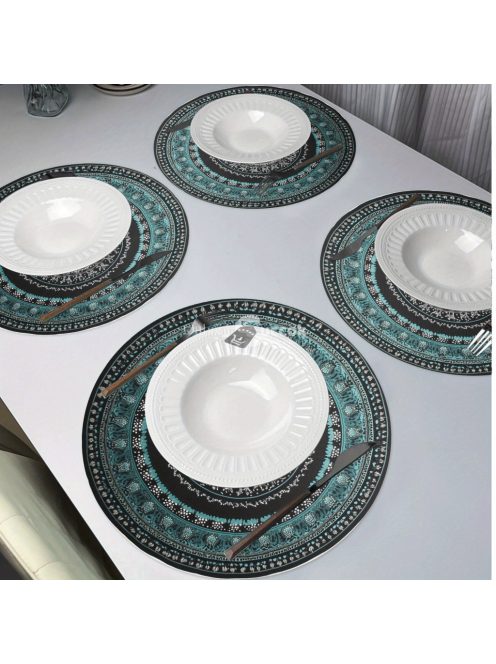 4db kerek alátét - Boho és Datura dizájn