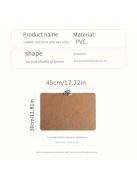 Bőr asztali alátét