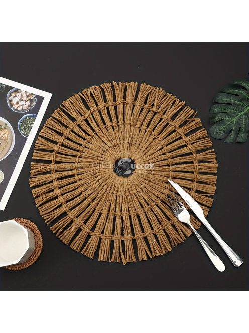 6db kézzel készített, hőálló, párnás alátét