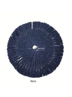 6db kézzel készített, hőálló, párnás alátét