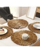 6db kézzel készített, hőálló, párnás alátét