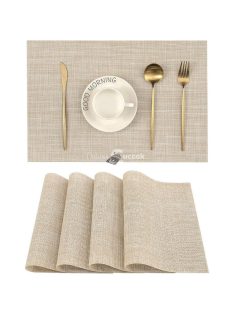 1 db Bézs Szőtt Asztali Alátét