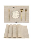 1 db Bézs Szőtt Asztali Alátét