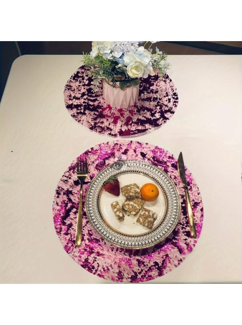 12db Arany hatású Tányéralátét