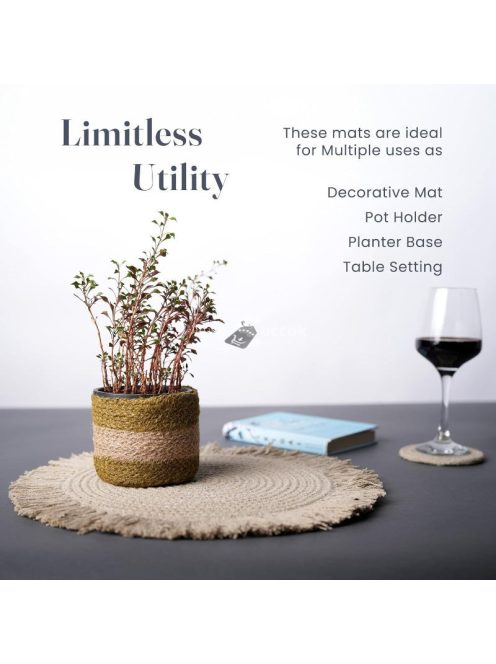 Elegáns Egyszínű Papír Asztali Alátét