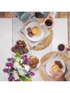 10db 33.02 cm-es kerek fonott rattan asztali alátét