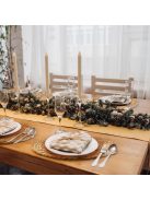 10db 33.02 cm-es kerek fonott rattan asztali alátét