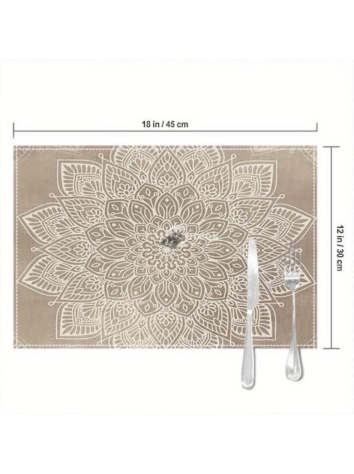 4db Mandala asztali alátét