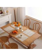 Kézzel Készített Horgolt Asztali Alátét Bojttal 1db