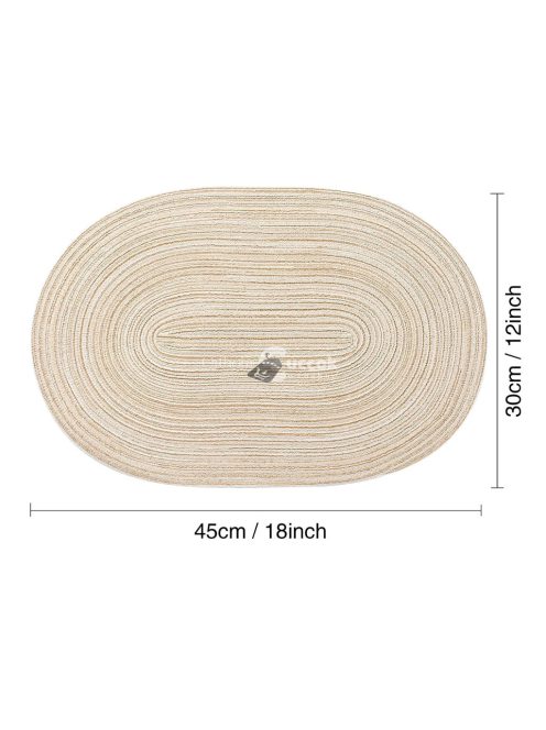 6db Extra Nagy Ovális Tányéralátét