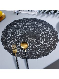 2db, fekete PVC alátét