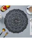 2db, fekete PVC alátét