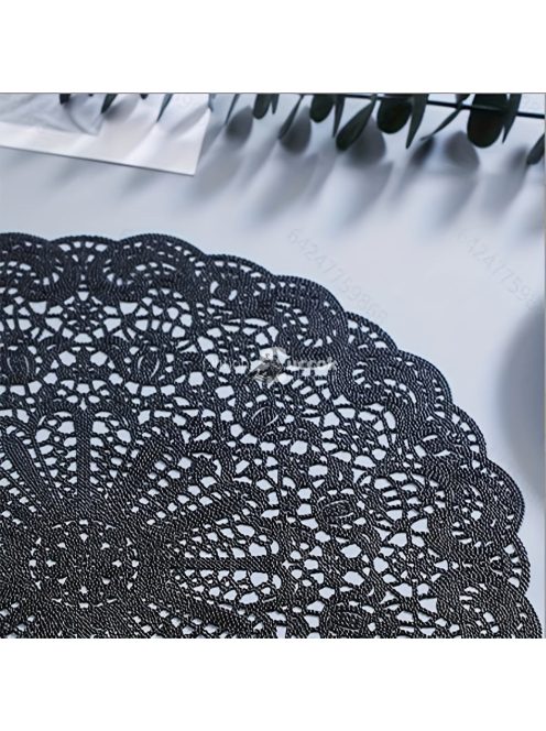 2db, fekete PVC alátét