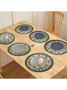 6 db rusztikus stílusú tányér alátét