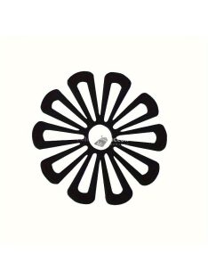 1 db szilikon virág mintás, hőálló alátét