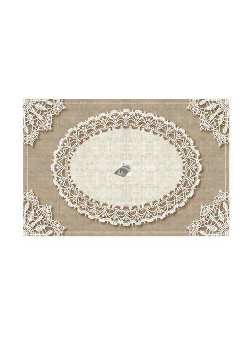 4darabos Vászon Tányéralátét Készlet