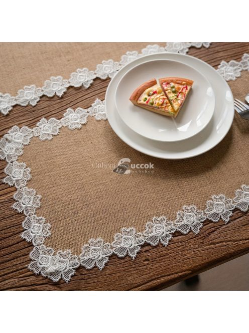 6db Amerikai Retro Egyszerű Tányéralátét