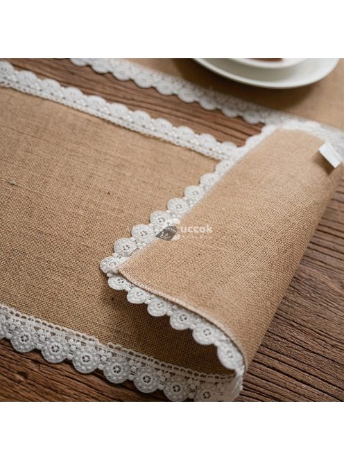 6db Amerikai Retro Egyszerű Tányéralátét