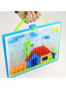 Színes műanyag Montessory kirakó