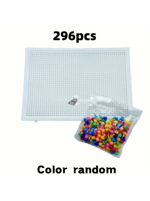 Színes műanyag Montessory kirakó