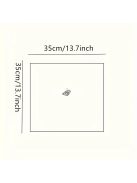 3db modern hímzett kockás pamut konyhai törölköző