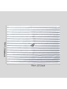 Fekete mintás konyharuha