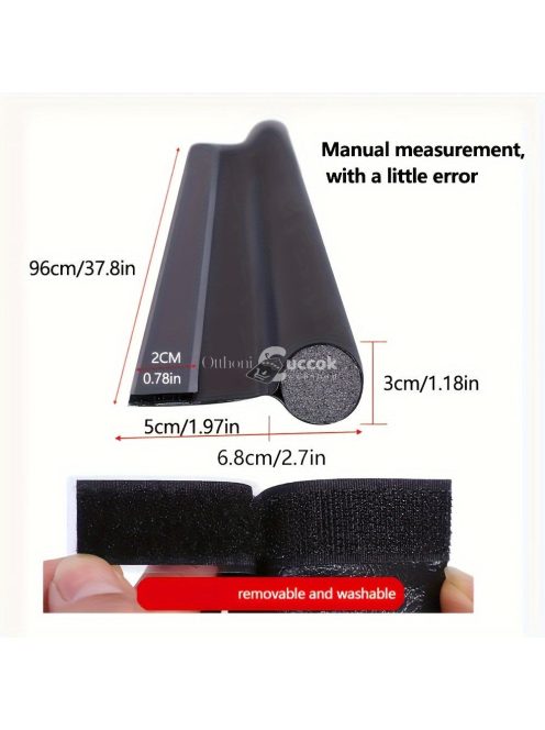 Ajtó alatti huzatgátló szigetelő