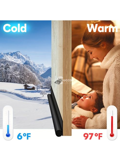 Ajtó alatti huzatgátló szigetelő