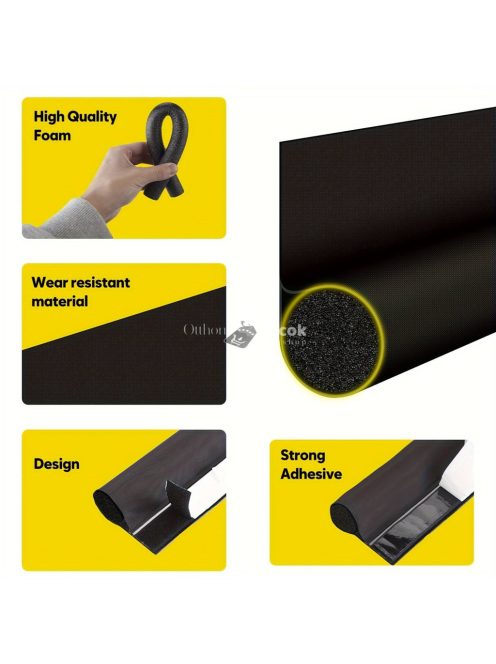 Ajtó alatti huzatgátló szigetelő