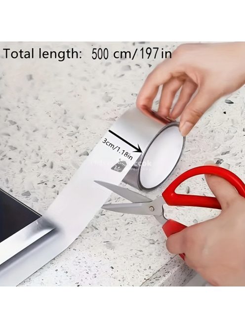 1 tekercs alumínium fólia szalag, tömítőcsík